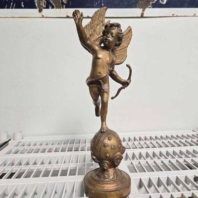 #2314 • Brass Chreub Statue
