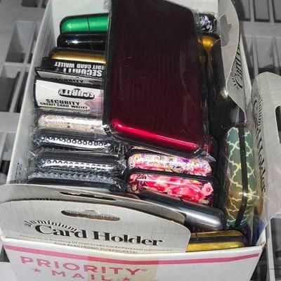 #2342 • NEW!!! (23) Aluminum Card Holders
