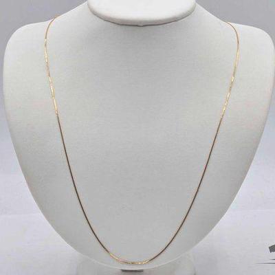 #786 • 14k Gold Necklace, 1.9g
