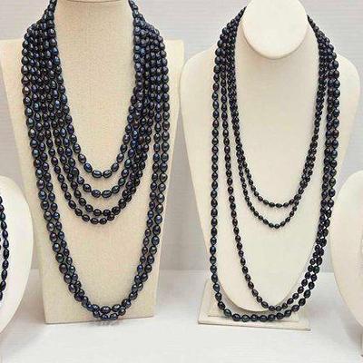 #1024 • (9) Pearl Necklaces, 679g
