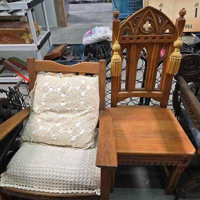 #2072 • Chair & Rocking Chair
