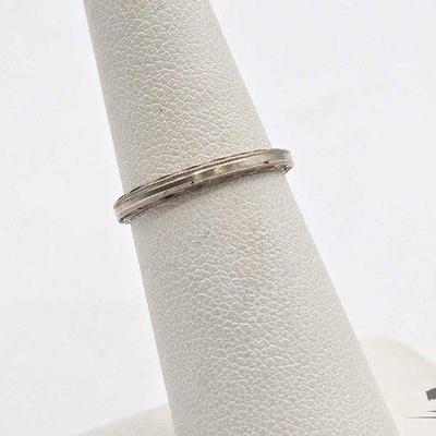 #762 • 14k White Gold Band, 1.6g
