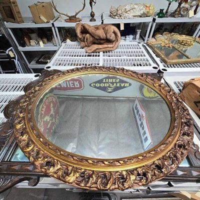 #2212 • (2) Hanging Wall Mirrors
