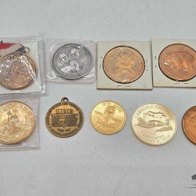 #1760 • Collection of Tokens & Medals
