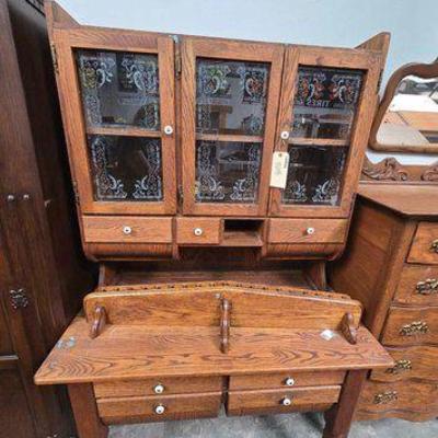 #2018 • Wooden Secretary Desk

