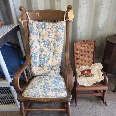 #4904 • (2) Rocking Chairs
