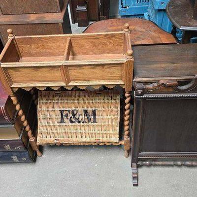#2062 • Book Shaped Drawers, Picnic Basket & More
