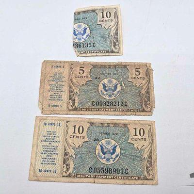 #1546 • Military Payment Certificates
