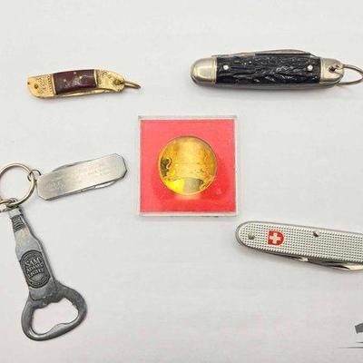 #1912 • Pocket Knives, Bottle Opener & More
