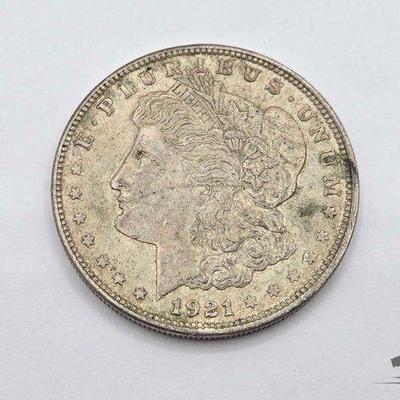 #1300 • 1921 Philadelphia Morgan Silver Dollar
