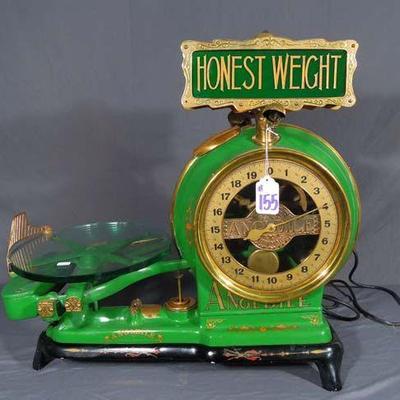 VINTAGE HONOST WEIGHT ANGLDILE SCALE