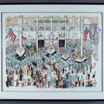 CHARLES FAZZINO (1955-    ) AMERICAN 3-D LITHO