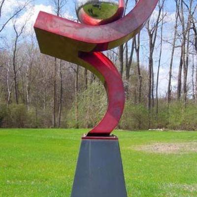 EUGENE PERRY (AMERICAN) SCULPTURE "ON YOUR TOES"