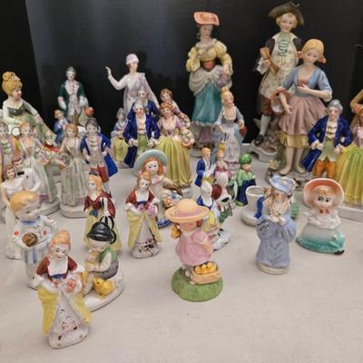 Vintage Figurines Porcelain Figurines Occupied Japan