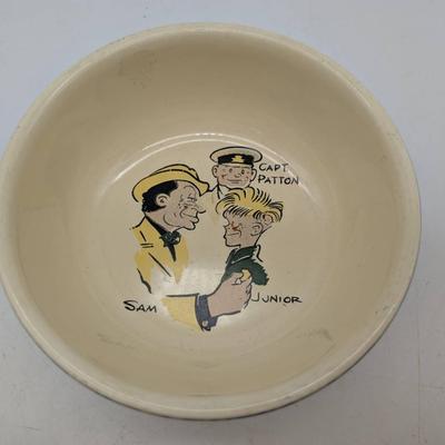 1950's Dick Tracy Cereal Bowl