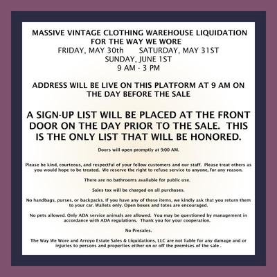 Estate sale photo