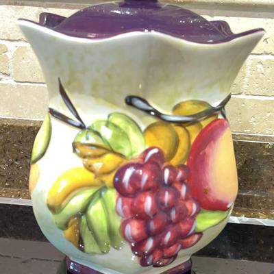 Wine Carafe / Cookie Jar/Glass Vase And Pitcher / Lighted Decorative Wooden Box