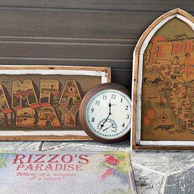 Outdoor Florida Themed Wall Art And Decor