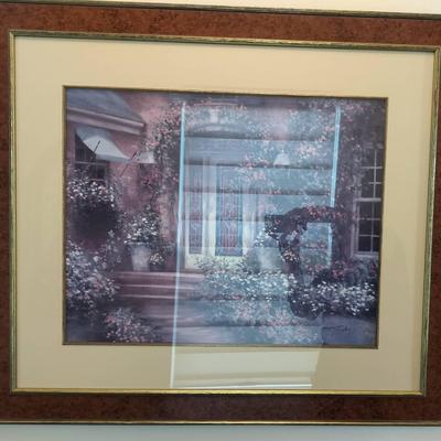 Signed Donny Finley Framed Lithograph 967/3750
