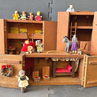  Handcrafted Wooden Folk Village From Sues House 