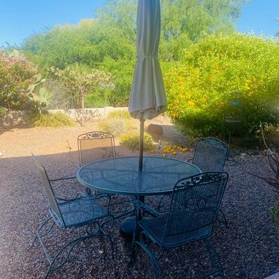 Wrought Iron Patio Set