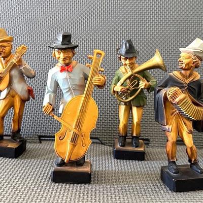 Vintage Waldbronn Germany Resin Band Figurines