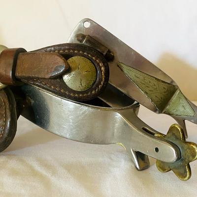 Vintage Engraved Spurs 