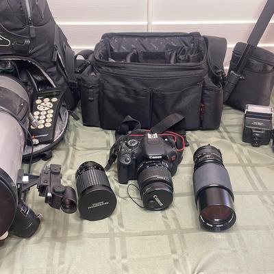 Canon Digital Camera And Celestron  