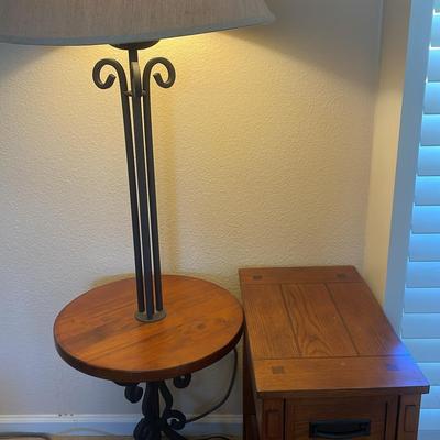 Lamp And Night Table 