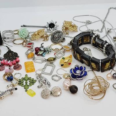 Craft Repair Jewelry Lot Vintage To Modern 