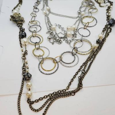 Work to Weekend Necklaces Lia Sophia, Premier Designs, and You & I 3pc 