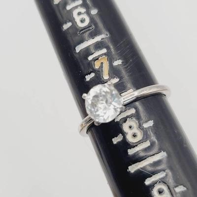 Engagement Ring Lot 10 Pc - Say Yes to Them All - Assorted Sizes Sterling and Costume 