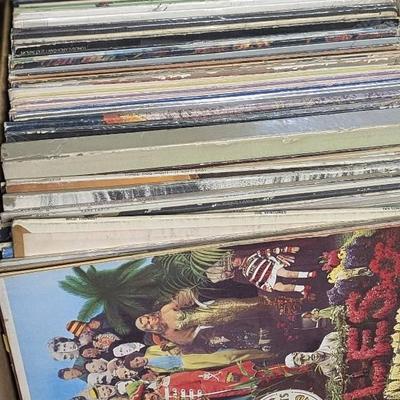 Large Lot of Vinyl Records - Monkees, BeeGees, Billy Joel, Disney, Cheech and Chong, and many more