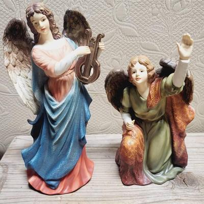 Grandeur Noel 1999 Angel Figure Set In Box