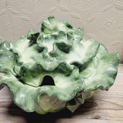 Cabbage Soup Tureen No Ladle Ceramic 