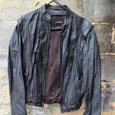 Casablanca Leather Sz 42 Leather Jacket 