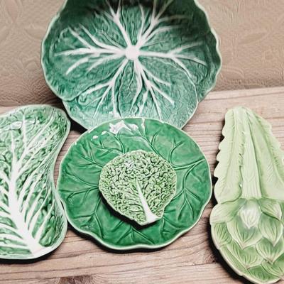 Cabbage and Asparagus Leaf Dishes Mostly Made in Portugal 