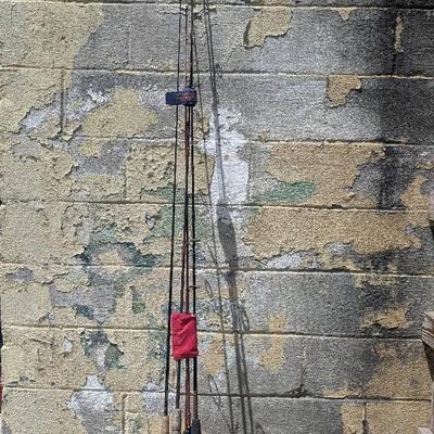 Fishing Poles Collection - 5 pc Lot of Assorted Poles 
