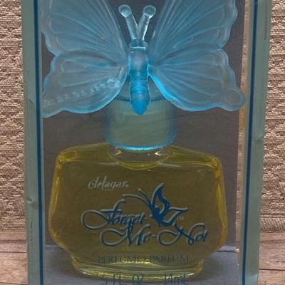 Delagar “Forget Me Not” Perfume .5 FL. OZ Vintage