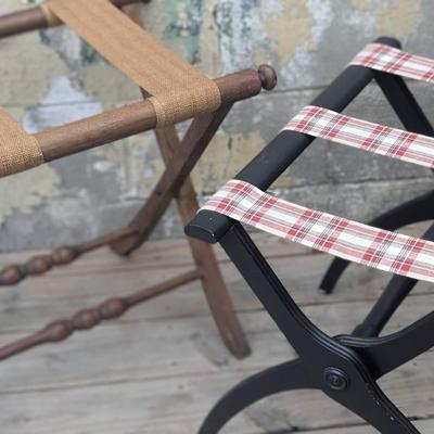 Pair of Vintage Suitcase Racks