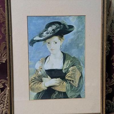 Portrait of Susanna Lunden or Le Chapeau de Paille by Peter Paul Rubens