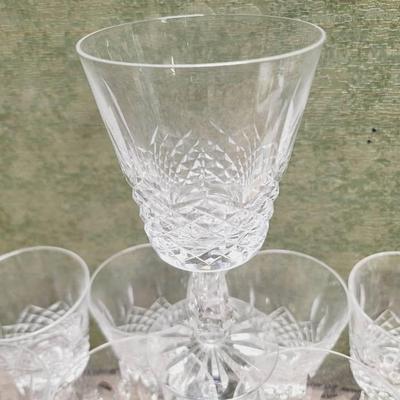Waterford Kenmare Crystal Water Goblets 12 pc