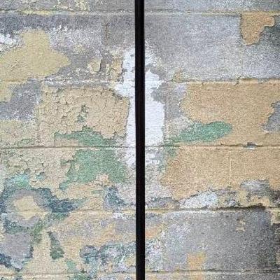 Restoration Bronze Torchiere Floor Lamp with White Marbleized Glass Shade