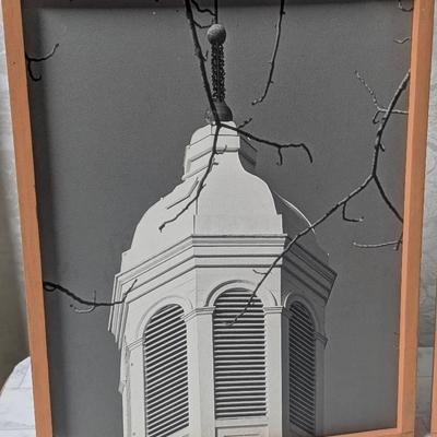 Framed Art Courthouse and Dulles Control Tower