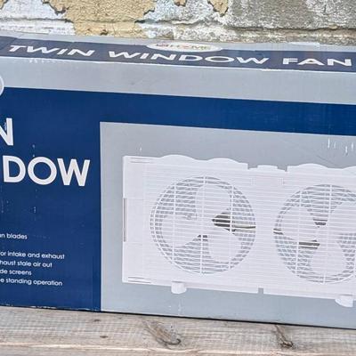 Rite Aid Home Design Brand Twin Window Fan In Box