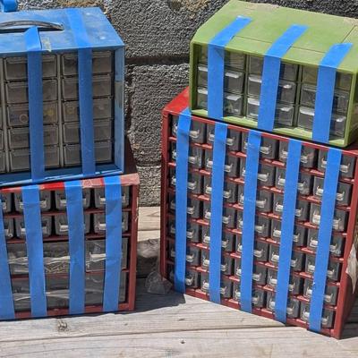 Workshop Organization Items - Drawers Of Screws 