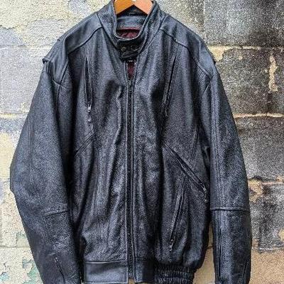 Size 54 American Leather- Leather Jacket 