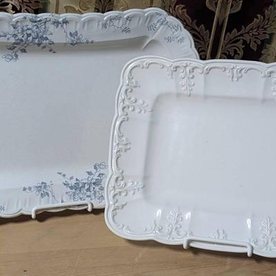 Rectangular Serving Platter/Tray Duo