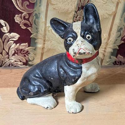French Bulldog Cast Iron Door Stop