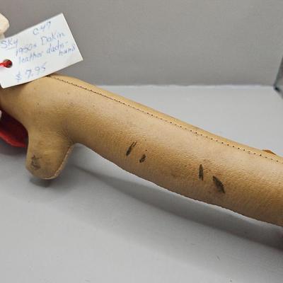 Dakin Leather Dachshand Vintage